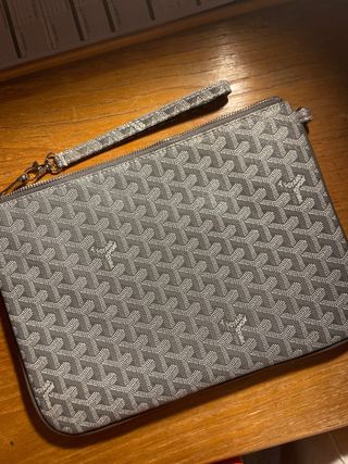 Borsello Goyard Grigio
