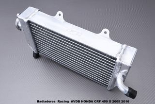 Radiadores  Racing  AVDB HONDA CRF 450 X 2005 2016