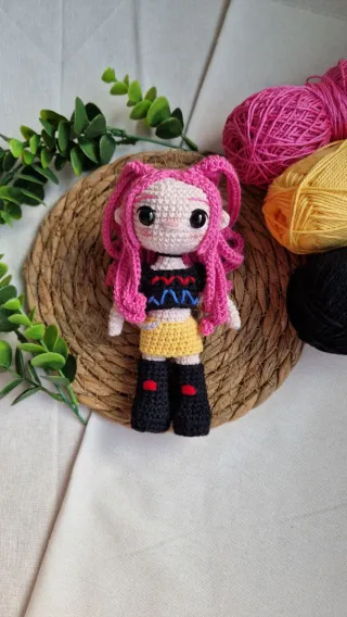 Muñeca Amigurumi Kpop Huntrix