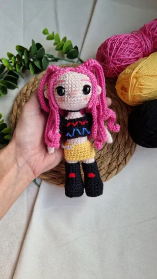 Muñeca Amigurumi Kpop Huntrix