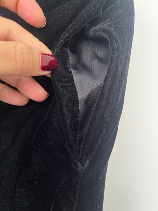 Pantalon 3/4 terciopelo Zara