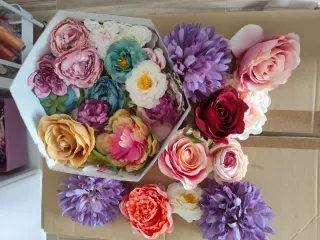 Materiales para hacer tocados