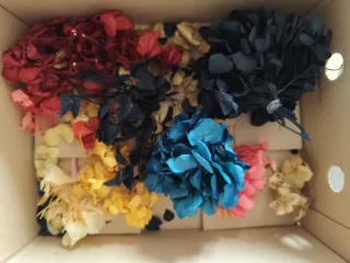 Materiales para hacer tocados