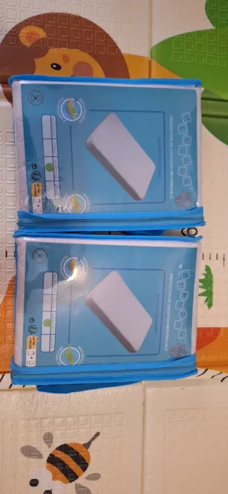 2 Protectores Minicuna Impermeable