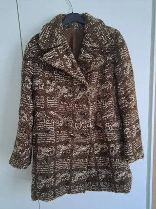 Cappotto lana midi vintage