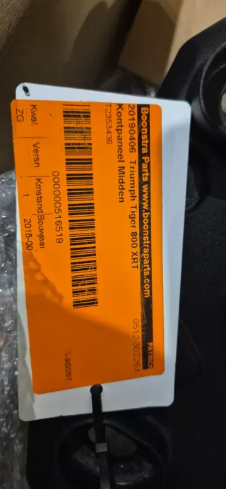 Portaequipajes Trasero Triumph Tiger 800 XRT