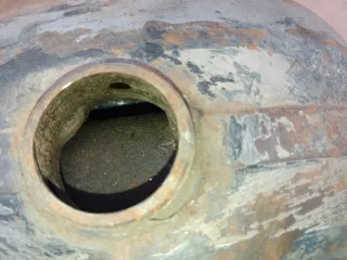 Depósito moto antigua