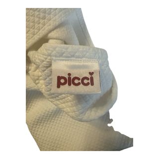 Copripiumino Culla/Carrozzina Picci Bianco 70x65