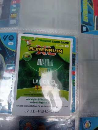 Carta Lewandowski Balón de Oro Panini