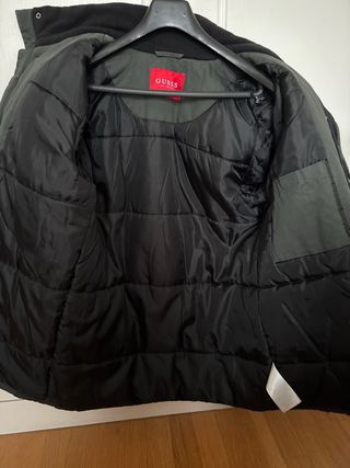 Chaqueta Guess Verde Militar Chico