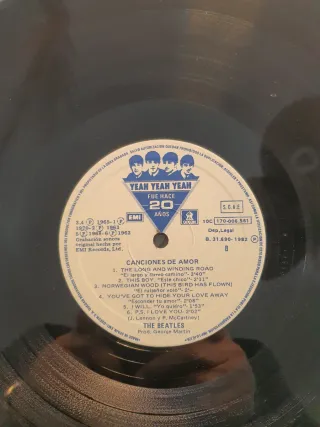 Beatles Álbum 2 LP Love Songs