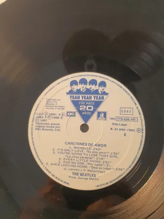 Beatles Álbum 2 LP Love Songs