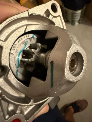 Motor de arranque saab