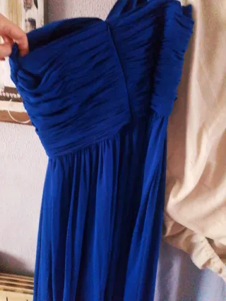 Vestido de fiesta azul