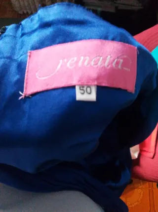 Vestido de fiesta azul