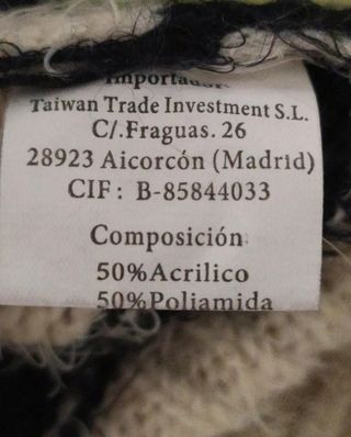 Jersey de punto mujer rayas beige y negro