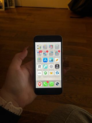 iPhone SE 100% Batería Plata