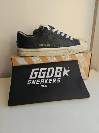 Zapatillas Golden Goose V-Star Negras