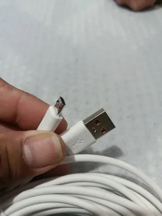 Cable USB Tipo B Blanco