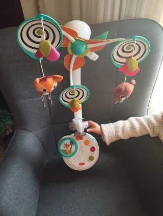 Móvil musical para cuna de bebé Carrusel bebe