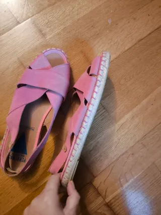 Sandalias Verbenas Esparto T40 Rosa