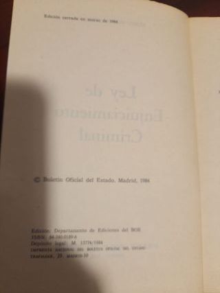 Ley de Enjuiciamiento Criminal – BOE Texto legal