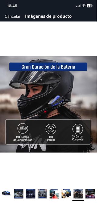 Lexin B4FM Intercomunicador Moto Bluetooth Dual Pa