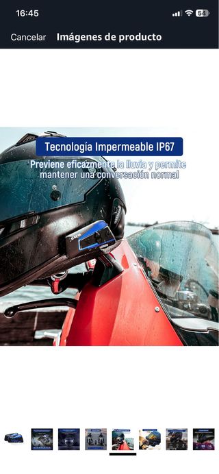 Lexin B4FM Intercomunicador Moto Bluetooth Dual Pa