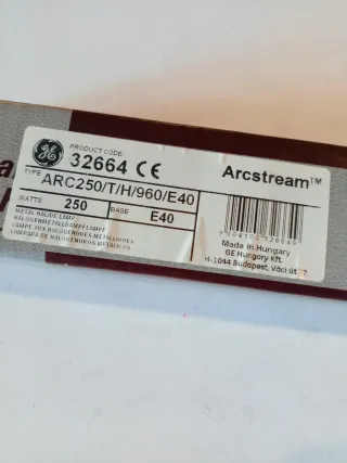 Lâmpada GE Alta Intensidade E40 250W