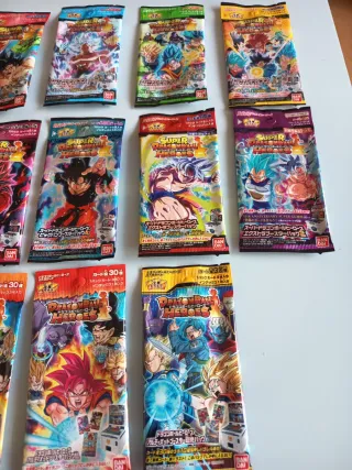 Sobres Dragon Ball Super Heroes (vacíos)
