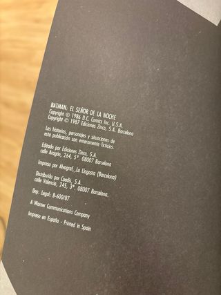 Pack 4 cómics: Batman. El señor de la noche