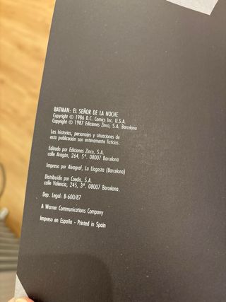 Pack 4 cómics: Batman. El señor de la noche