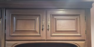 Puertas de madera maciza estilo clásico