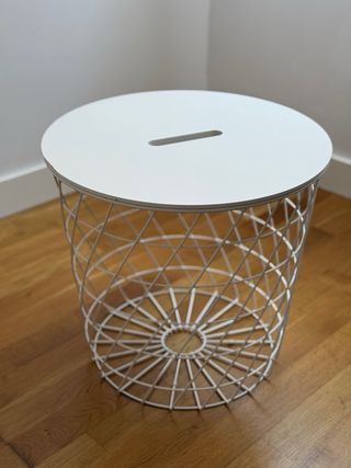 Mesa de centro KVISTBRO IKEA blanca