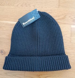 Gorro BEECHFIELD acanalado negro
