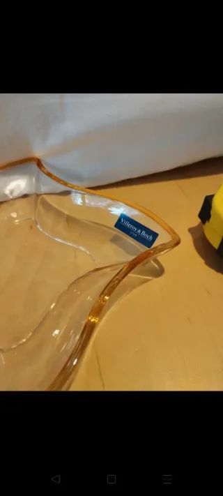 Piattino Villeroy&Boch Bordo Oro Vetro