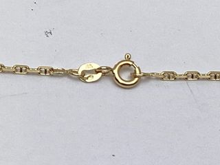 cadena oro 18k 25cm