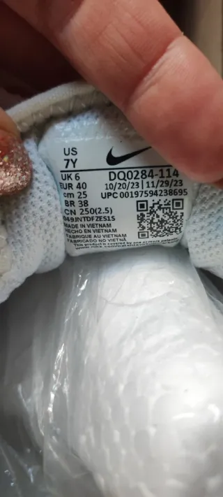 Nike Air Max Blancas y Naranja