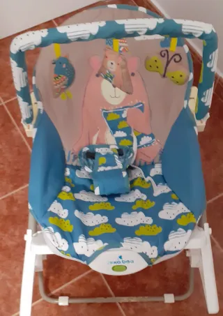 Hamaca y balancín para bebé