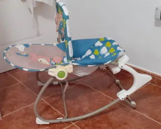 Hamaca y balancín para bebé