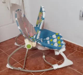 Hamaca y balancín para bebé