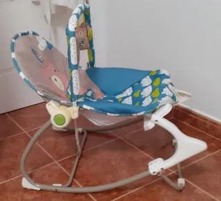 Hamaca y balancín para bebé