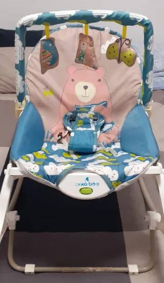 Hamaca y balancín para bebé