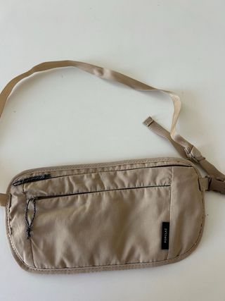 Riñonera Decathlon Beige