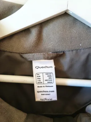 Cazadora Quechua Hombre Talla XXXL