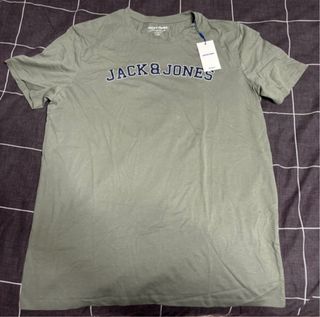 Camiseta Jack & Jones Verde Oliva Talla L