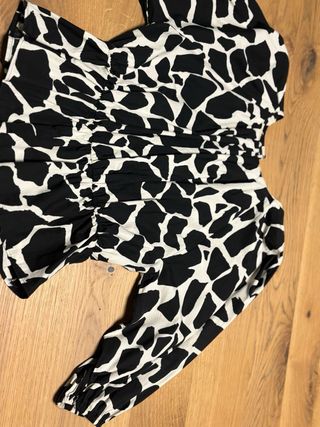 Camicia donna fantasia maculata