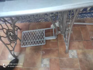 Máquina de coser Singer antigua