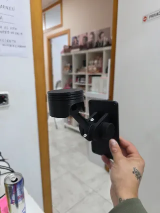 Soporte para casco de moto