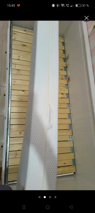 Cama Diván Ikea Blanca  con colchones